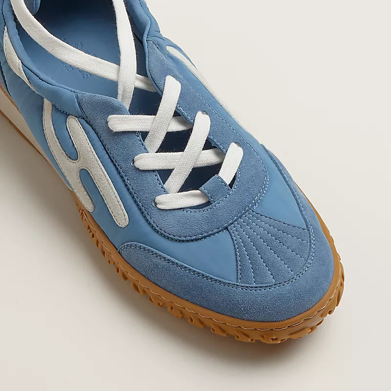 Hermès Mascot sneaker Bleu Jean Blanc