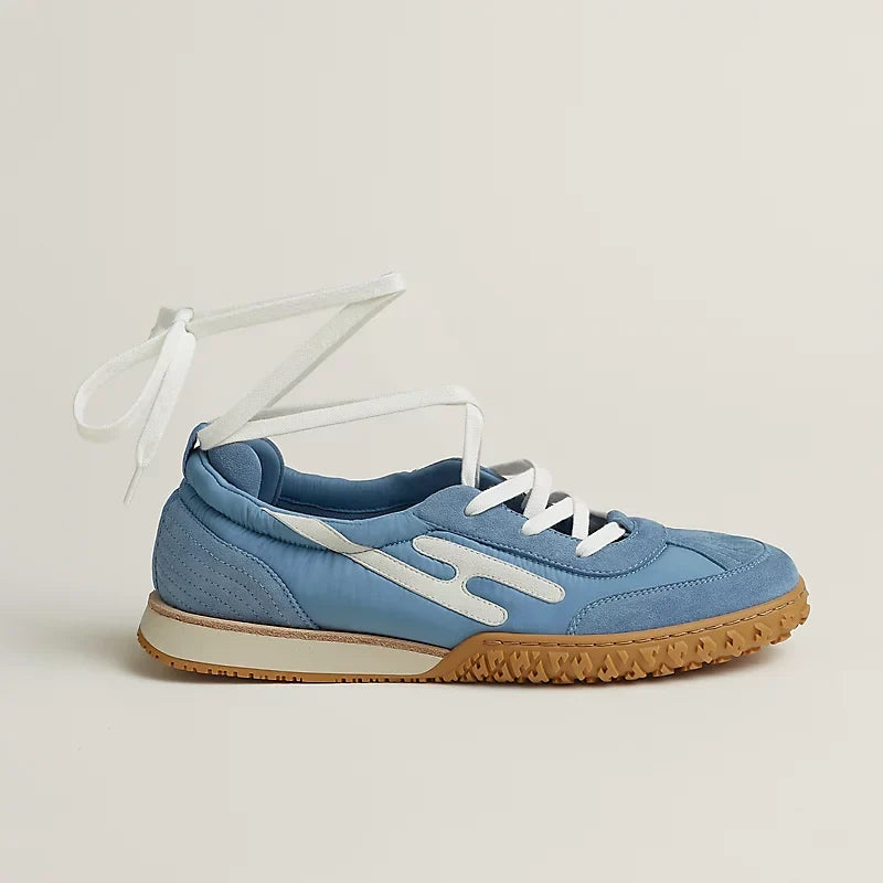 Hermès Mascot sneaker Bleu Jean Blanc