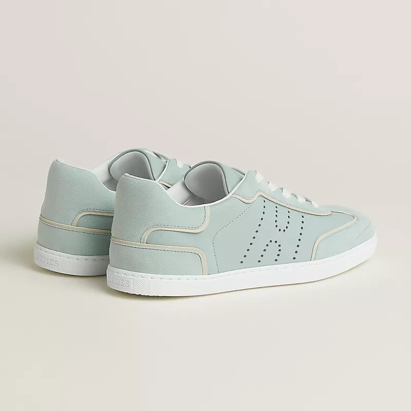 Hermès Match sneaker Bleu Glacier Beige Glaise