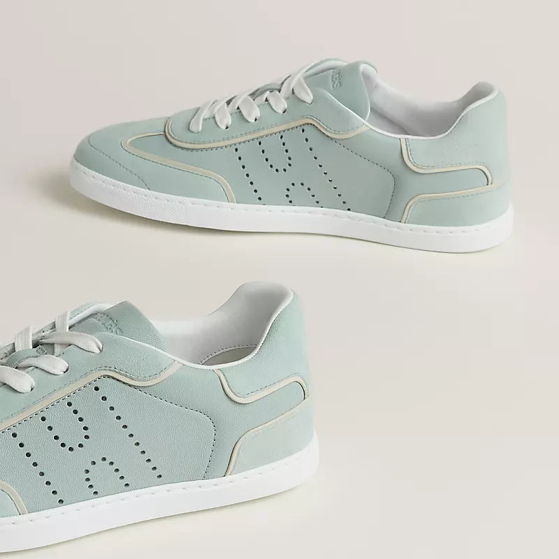 Hermès Match sneaker Bleu Glacier Beige Glaise