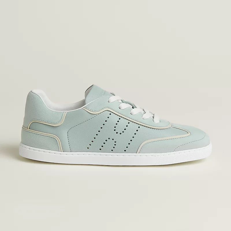 Hermès Match sneaker Bleu Glacier Beige Glaise