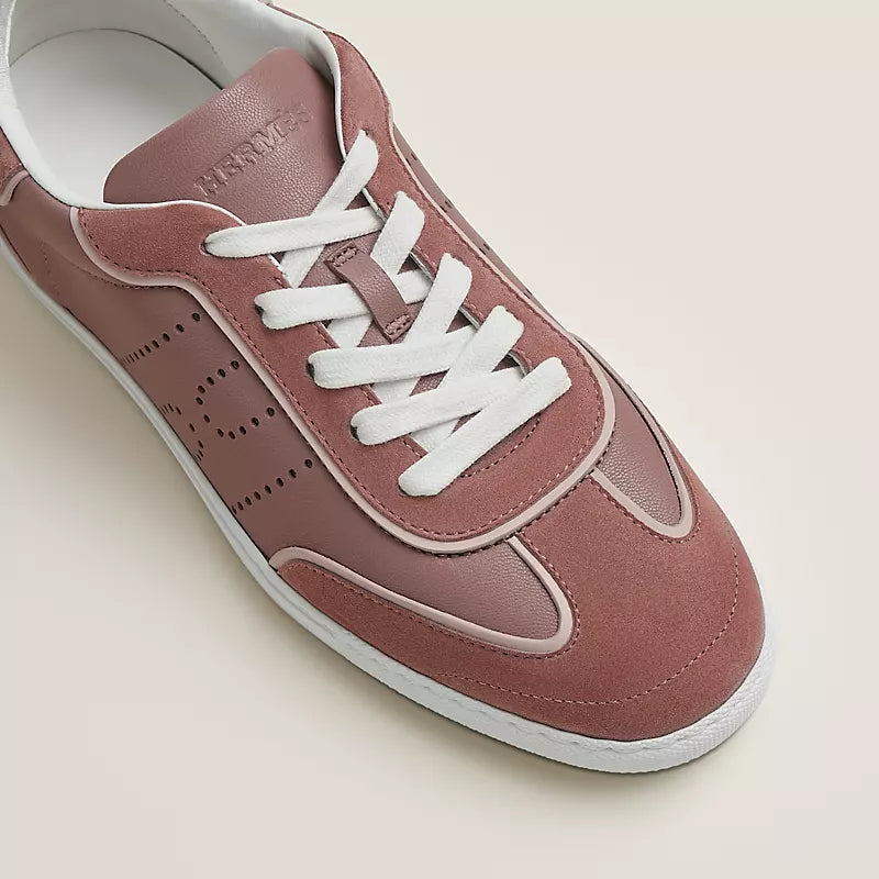 Hermès Match sneaker Rose Antique Porcelaine