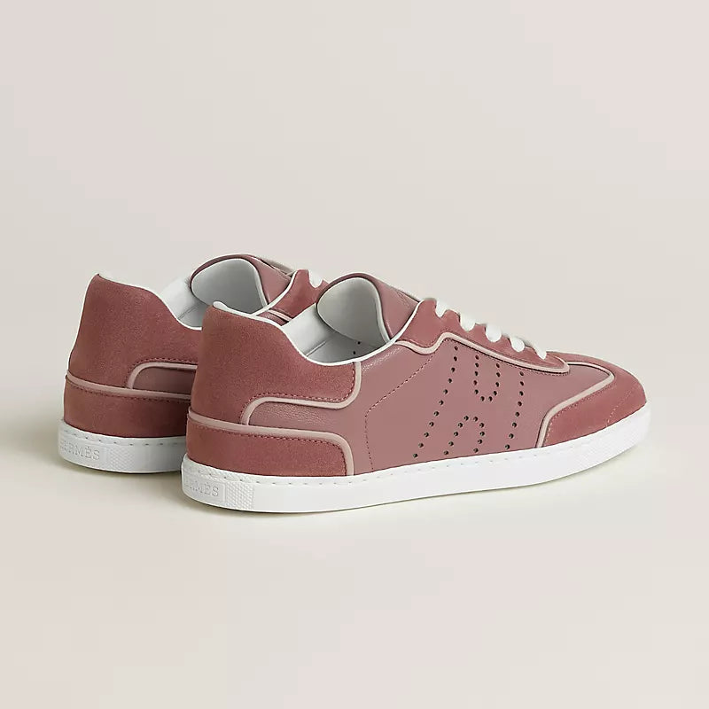 Hermès Match sneaker Rose Antique Porcelaine