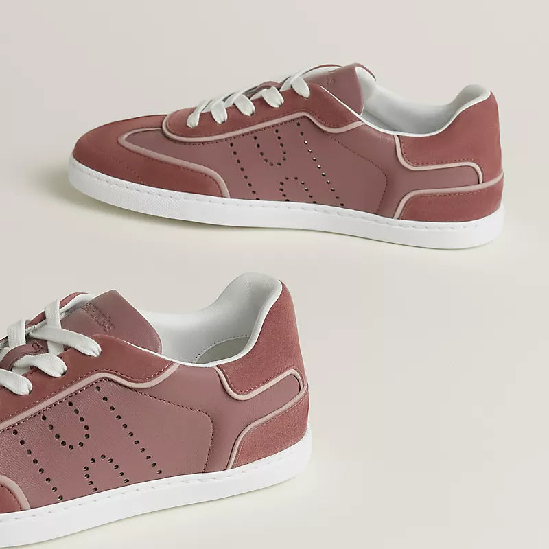 Hermès Match sneaker Rose Antique Porcelaine