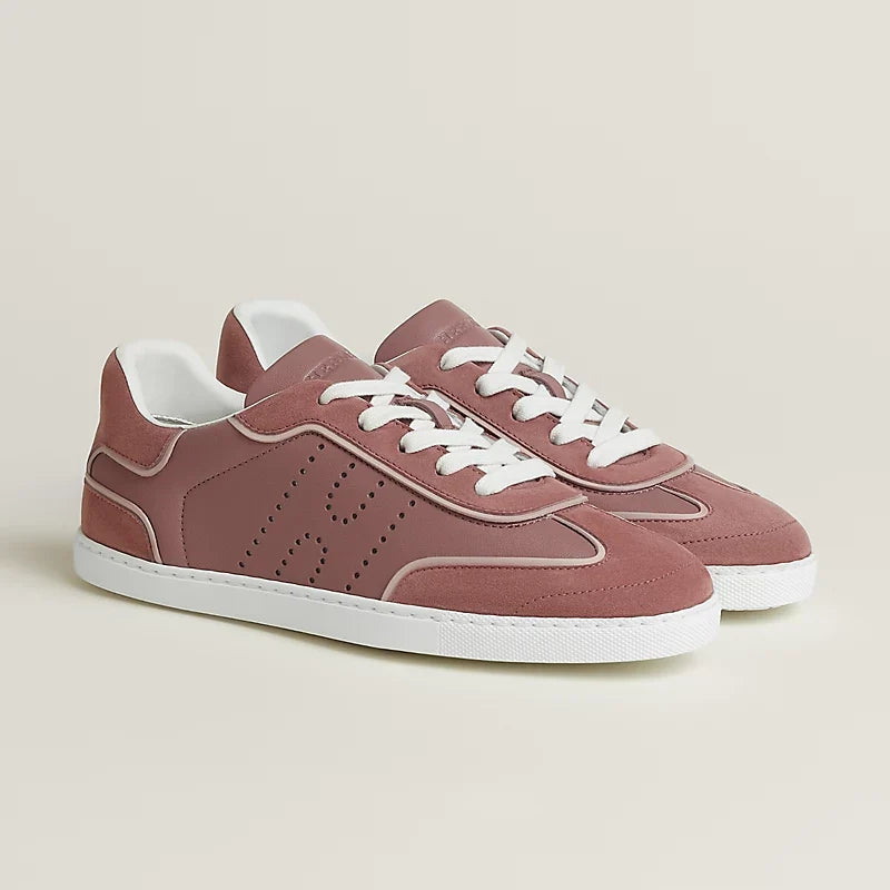 Hermès Match sneaker Rose Antique Porcelaine
