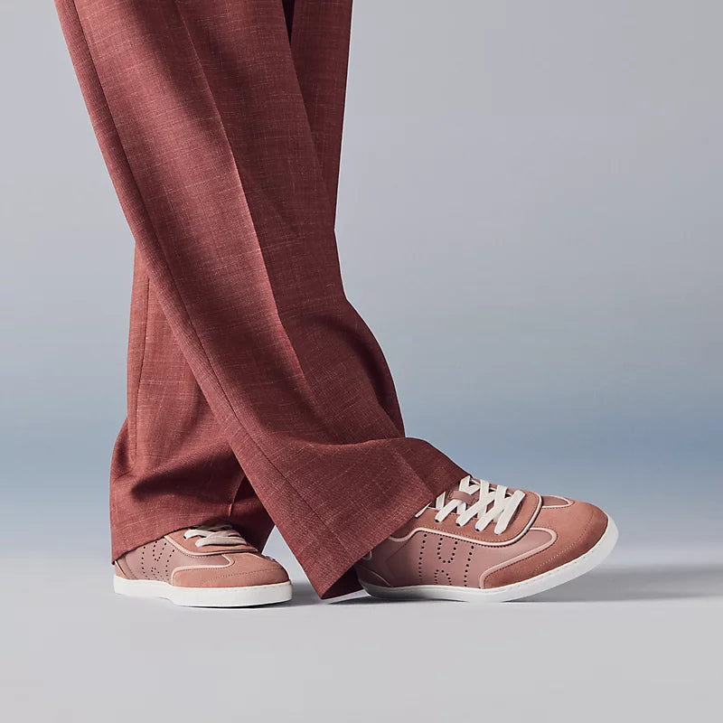 Hermès Match sneaker Rose Antique Porcelaine