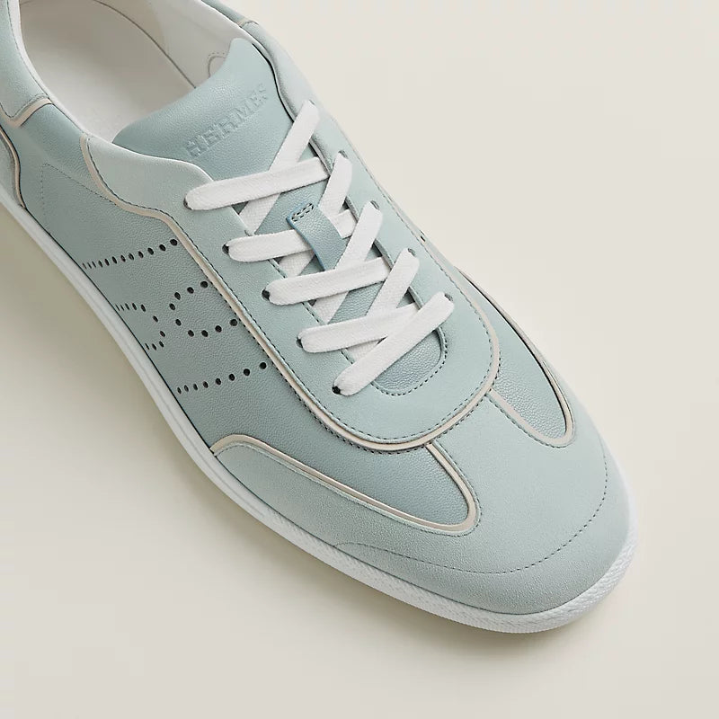 Hermès Match sneaker Bleu Glacier Beige Glaise