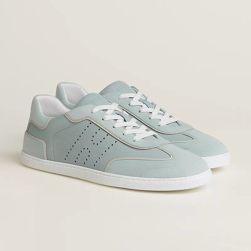 Hermès Match sneaker Bleu Glacier Beige Glaise