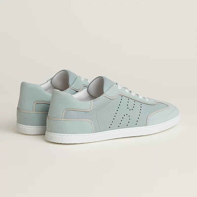 Hermès Match sneaker Bleu Glacier Beige Glaise