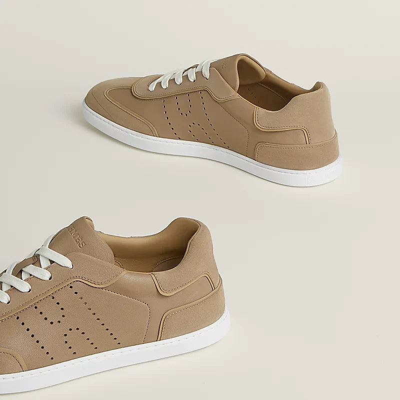 Hermès Match sneaker Beige Albâtre Beige Sable