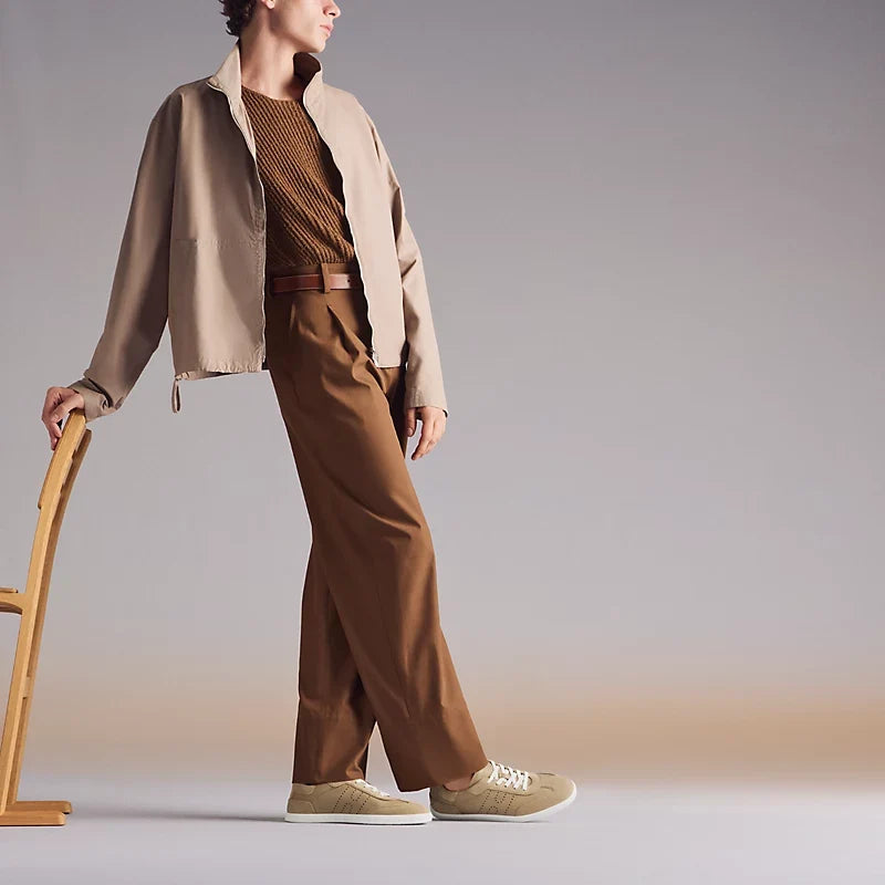 Hermès Match sneaker Beige Albâtre Beige Sable