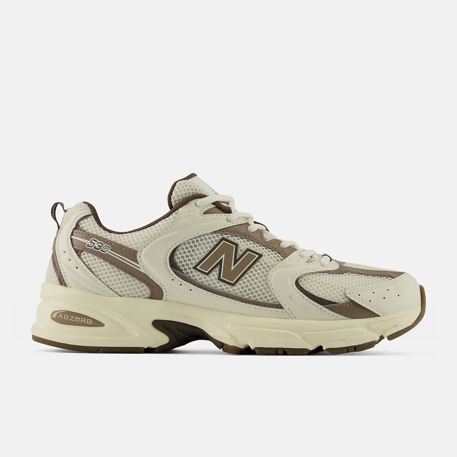 New Balance 530 TURTLEDOVE with ANGORA and MUSHROOM