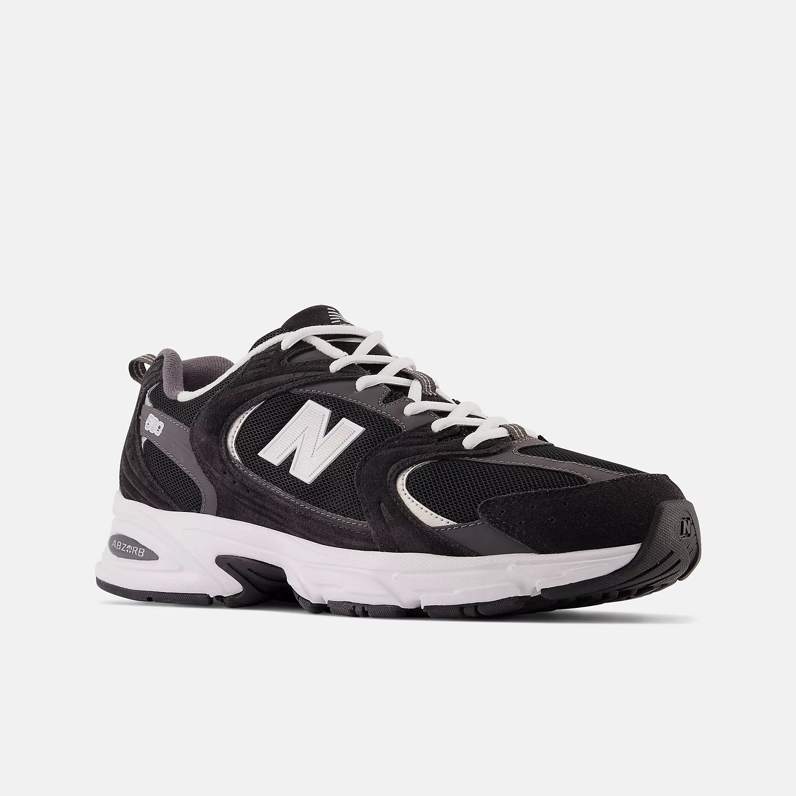 New Balance 530 BLACK with MAGNET and Silver Metallic