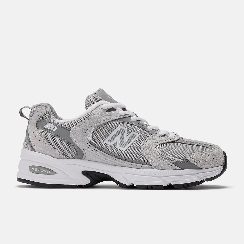 New Balance 530 RAINCLOUD with SHADOW GREY and Silver Metallic