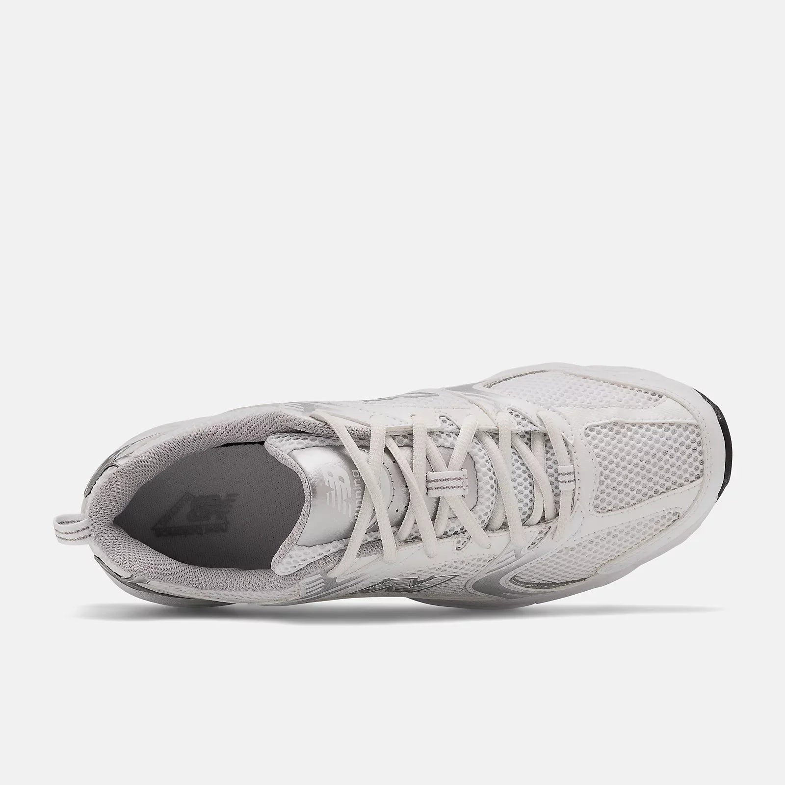 New Balance 530 WHITE with SILVER METALLIC