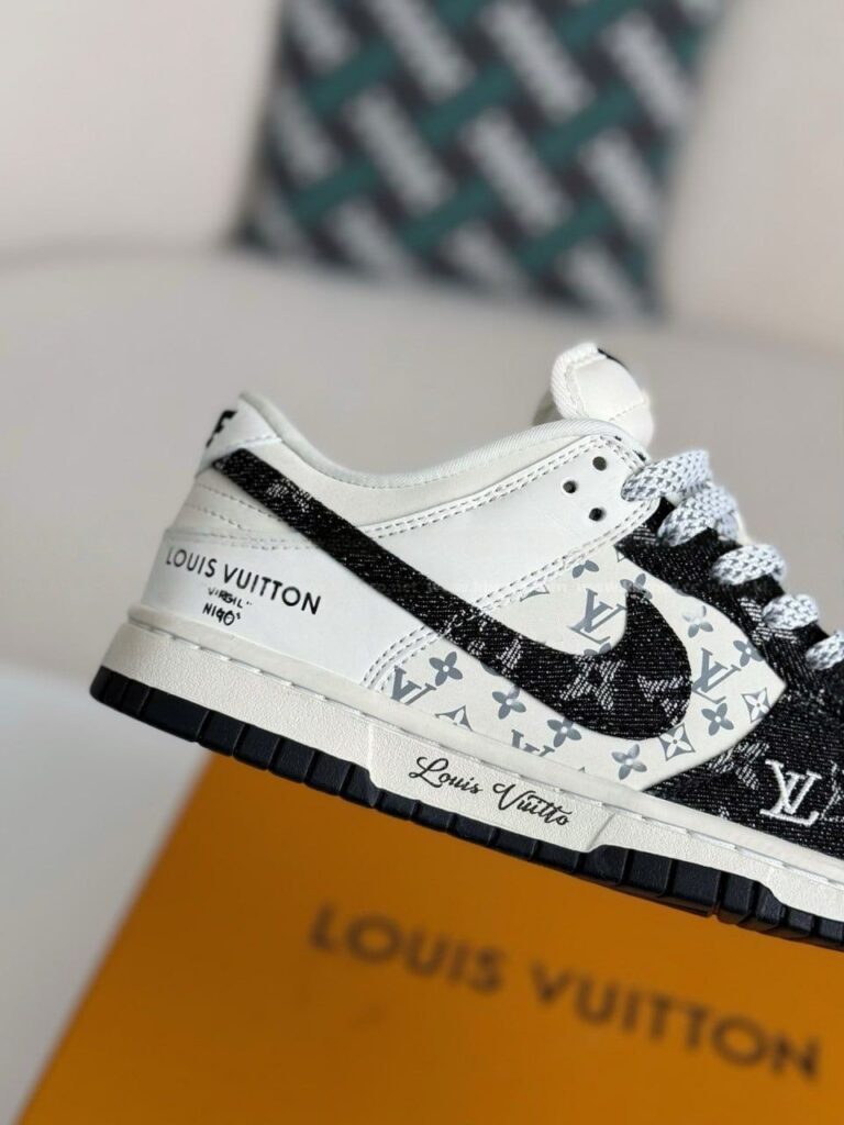 Nike Air Jordan 1 x LV Monogram Edition (Dunk Low Custom)