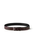 LV PONT NEUF SLIM 30mm belt Brown