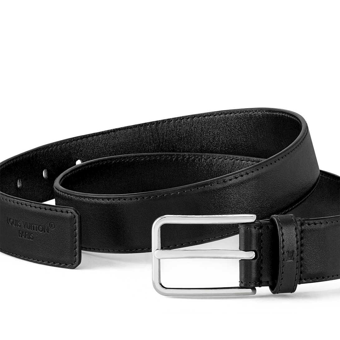 LV PONT NEUF SLIM 30mm belt Blcak