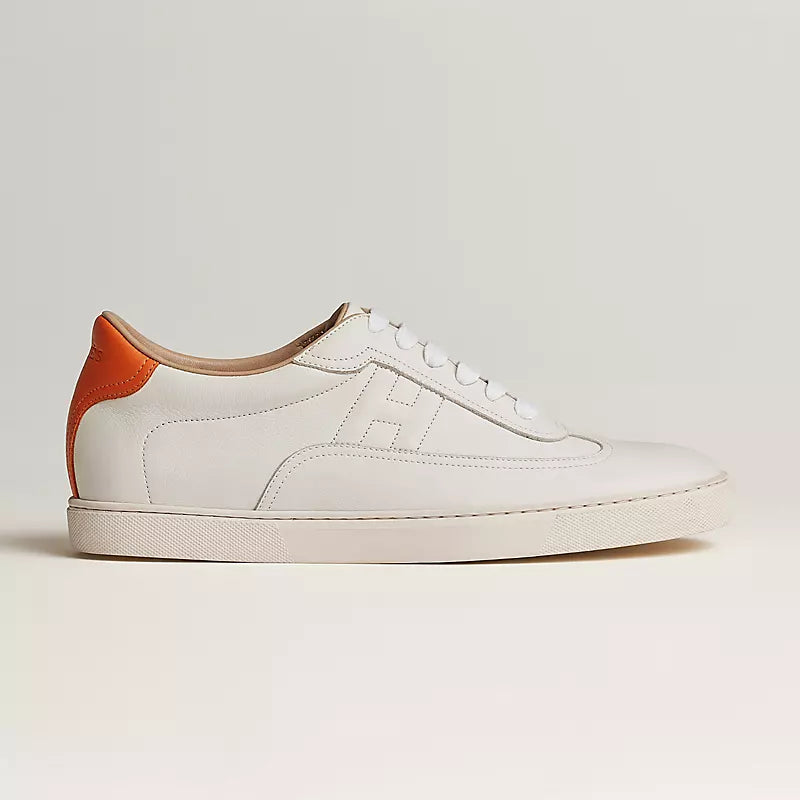 Hermès Quicker sneaker Blanc Orange