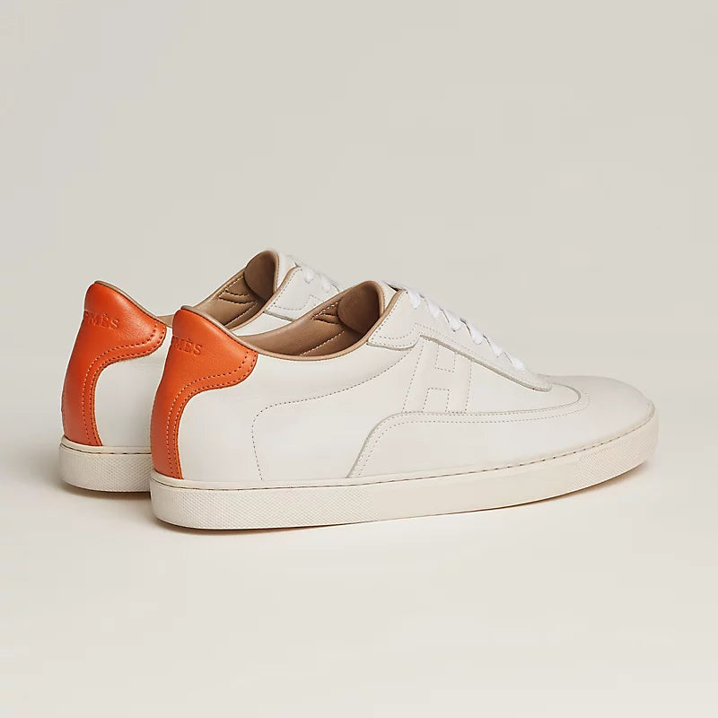 Hermès Quicker sneaker Blanc Orange