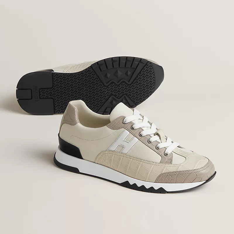 Hermès Trail sneaker Multicolore Beige Glaise
