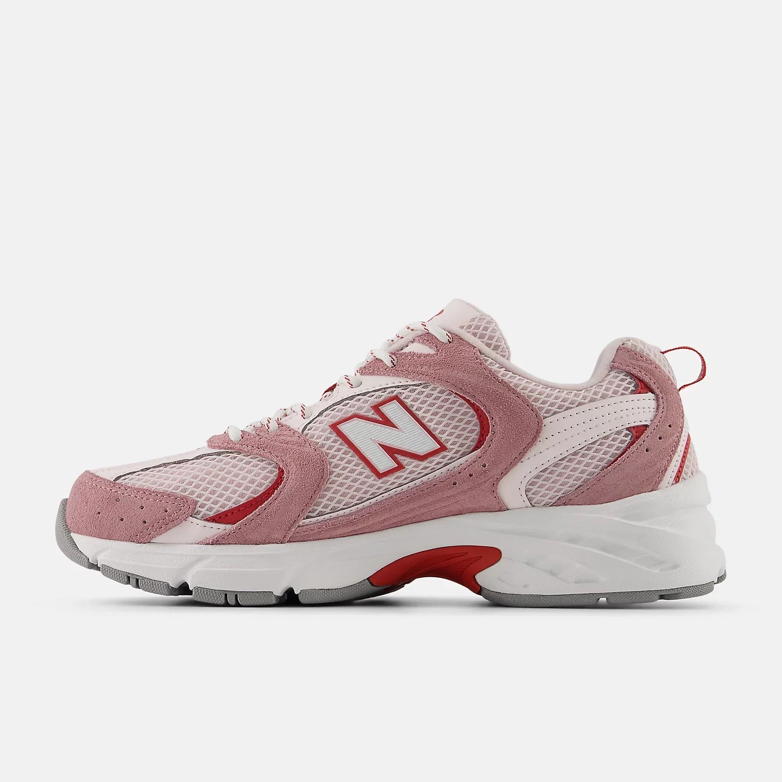 New Balance 530 ROSEWOOD with PINK SALT and SHADOW RED