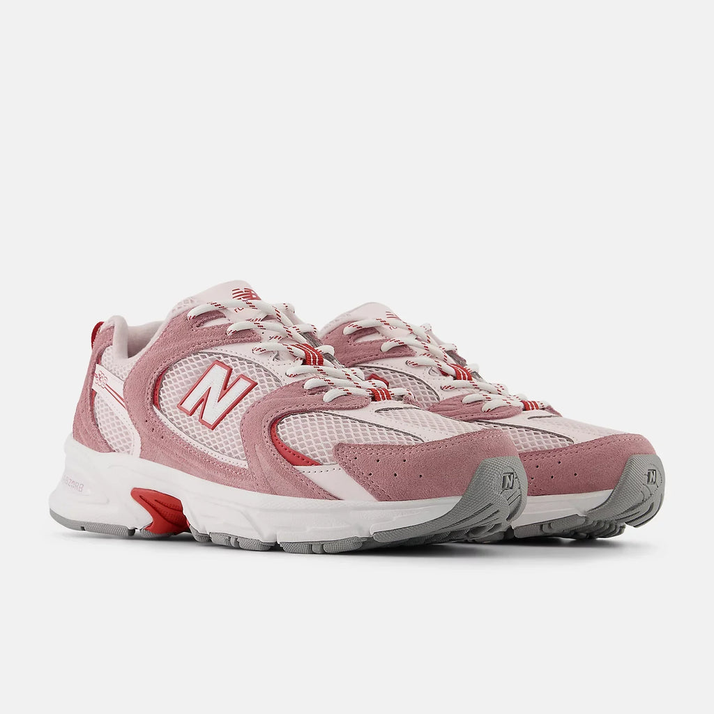 New Balance 530 ROSEWOOD with PINK SALT and SHADOW RED