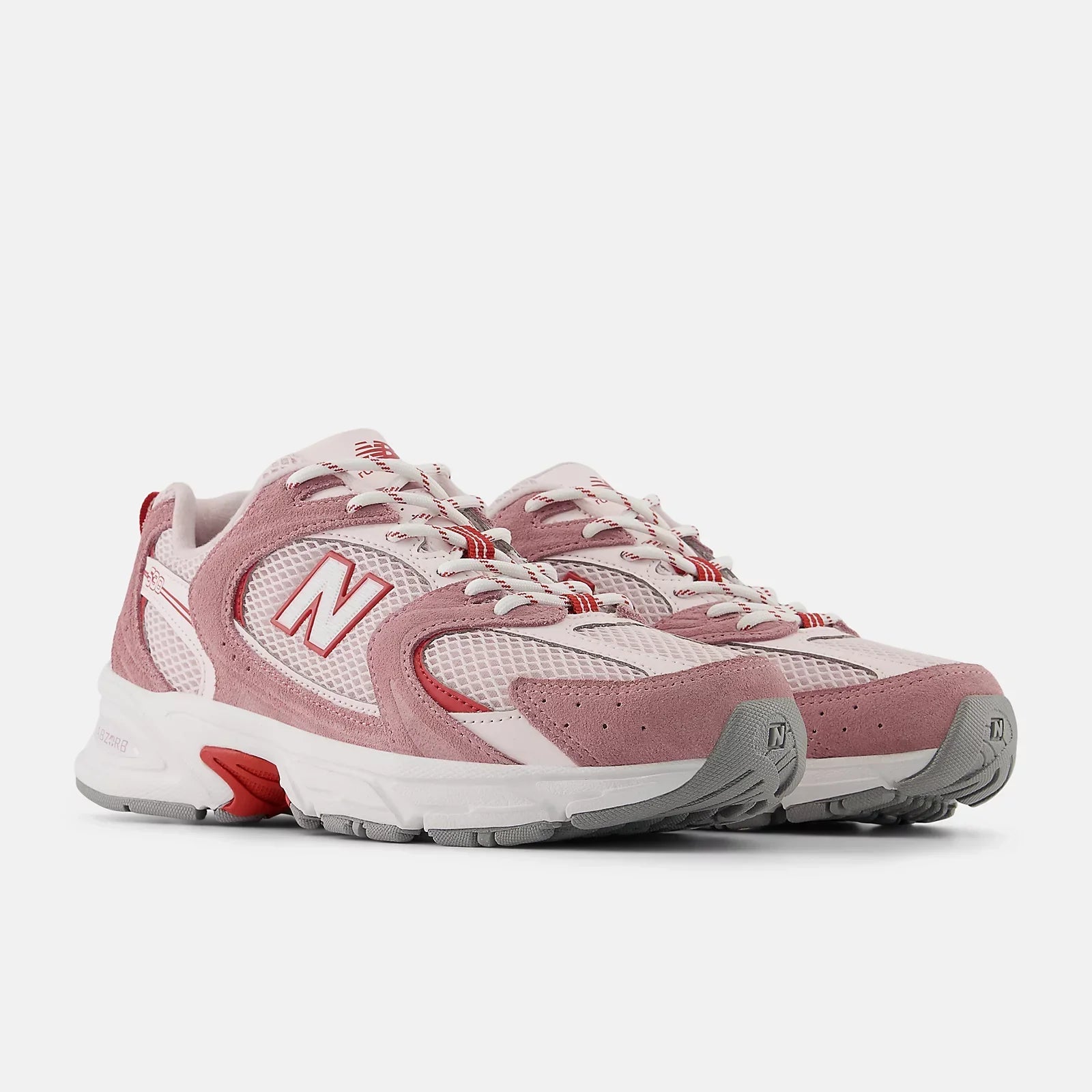 New Balance 530 ROSEWOOD with PINK SALT and SHADOW RED