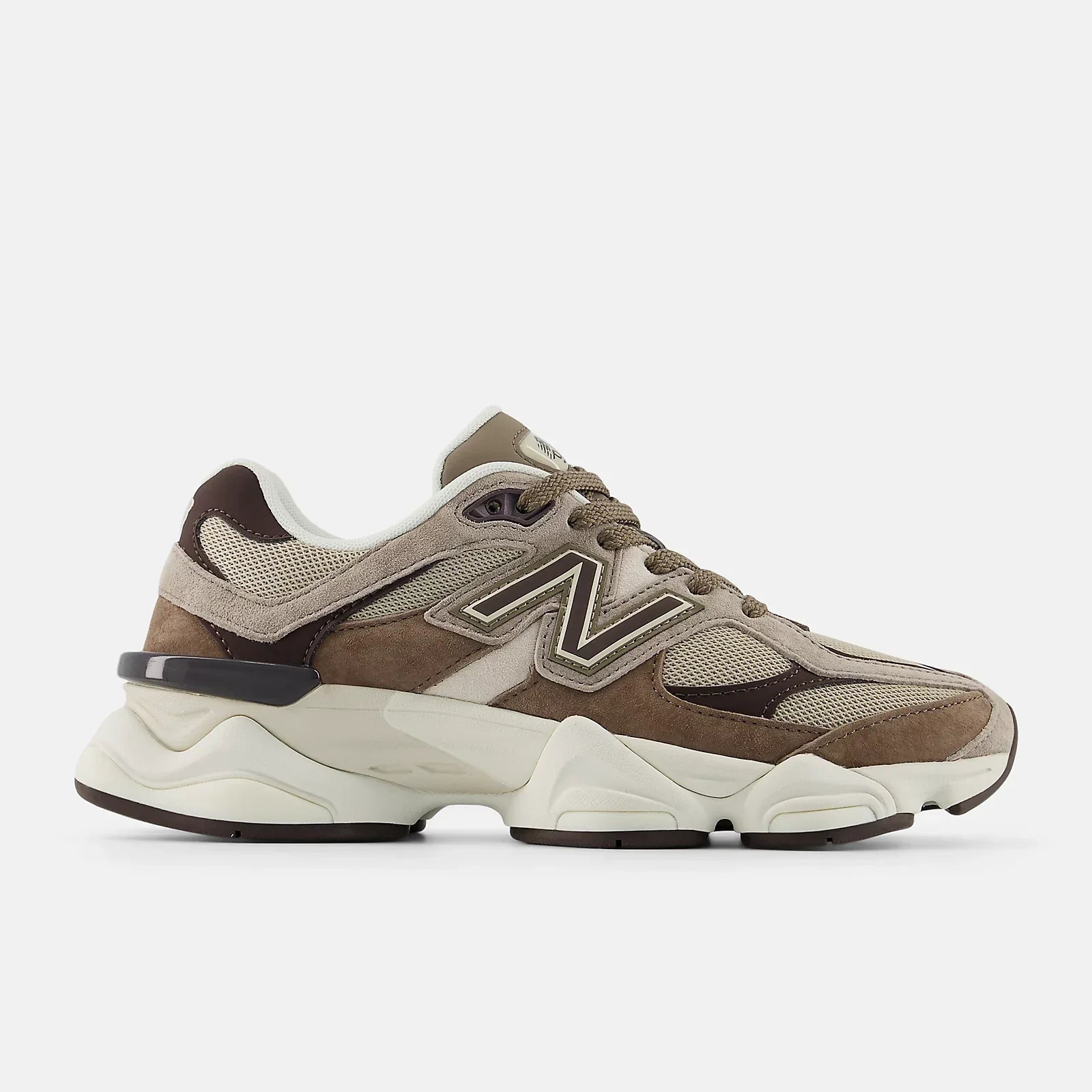 New Balance 9060 THUNDER BROWN with STONEWARE and BLACK COFFEE