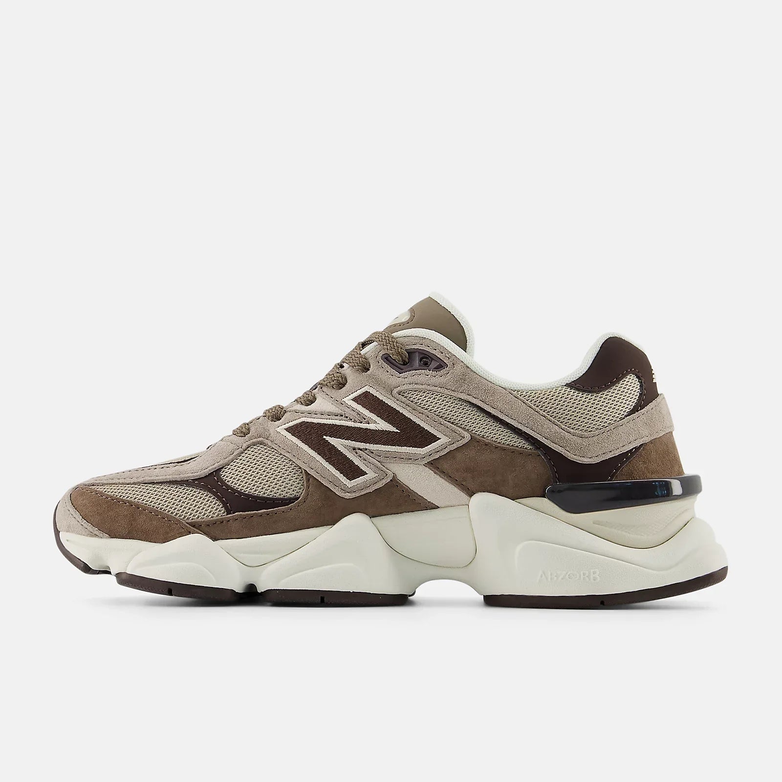 New Balance 9060 THUNDER BROWN with STONEWARE and BLACK COFFEE