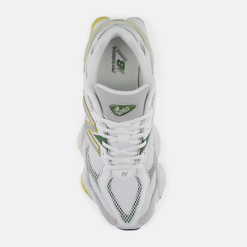 New Balance 9060 WHITE with APOLLO GOLD