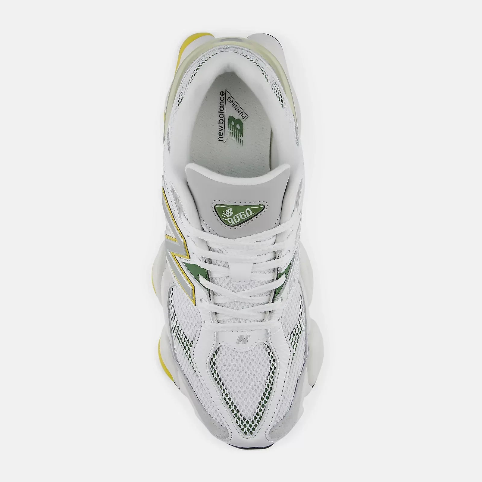 New Balance 9060 WHITE with APOLLO GOLD
