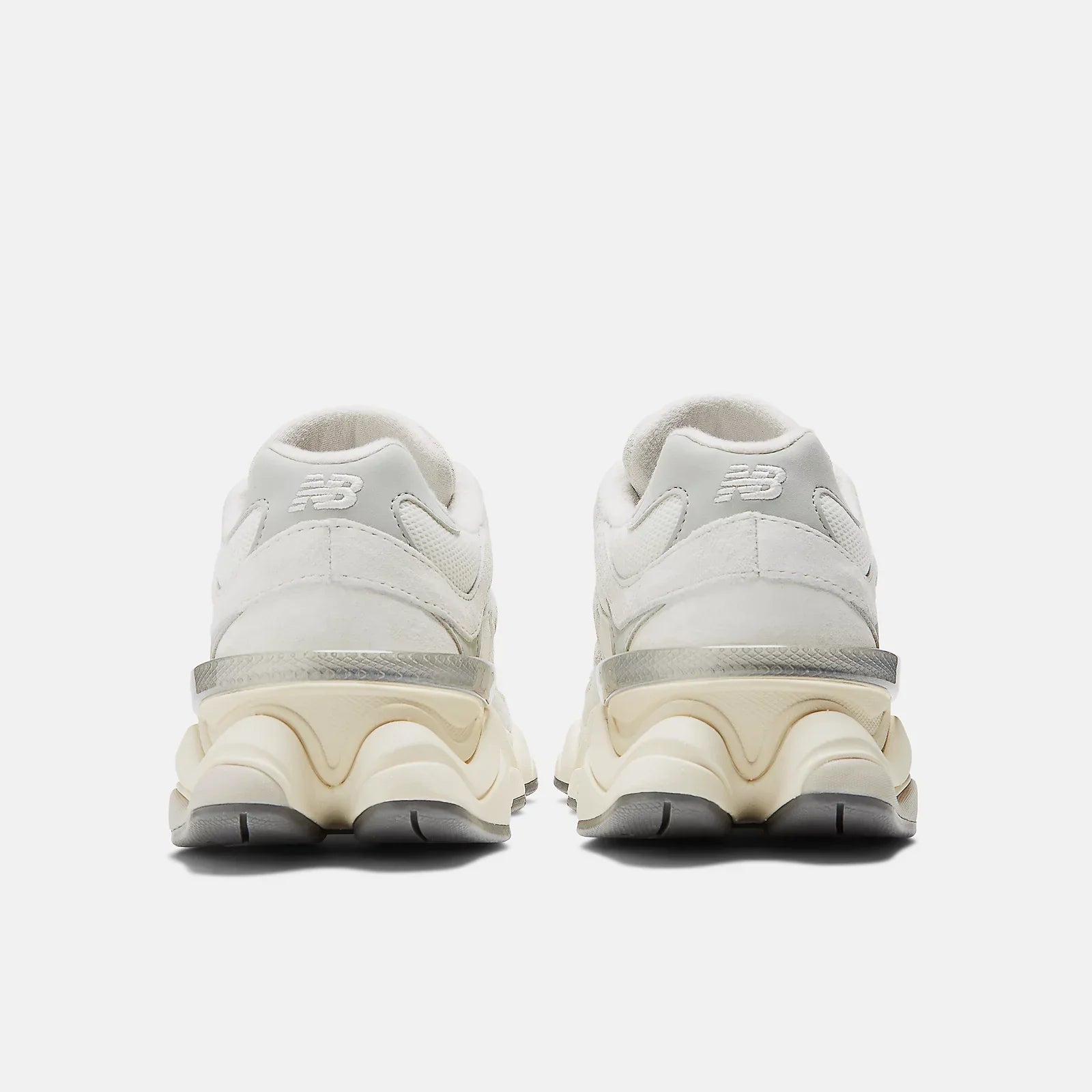 New Balance 9060 SEA SALT with CONCRETE and Silver Metallic