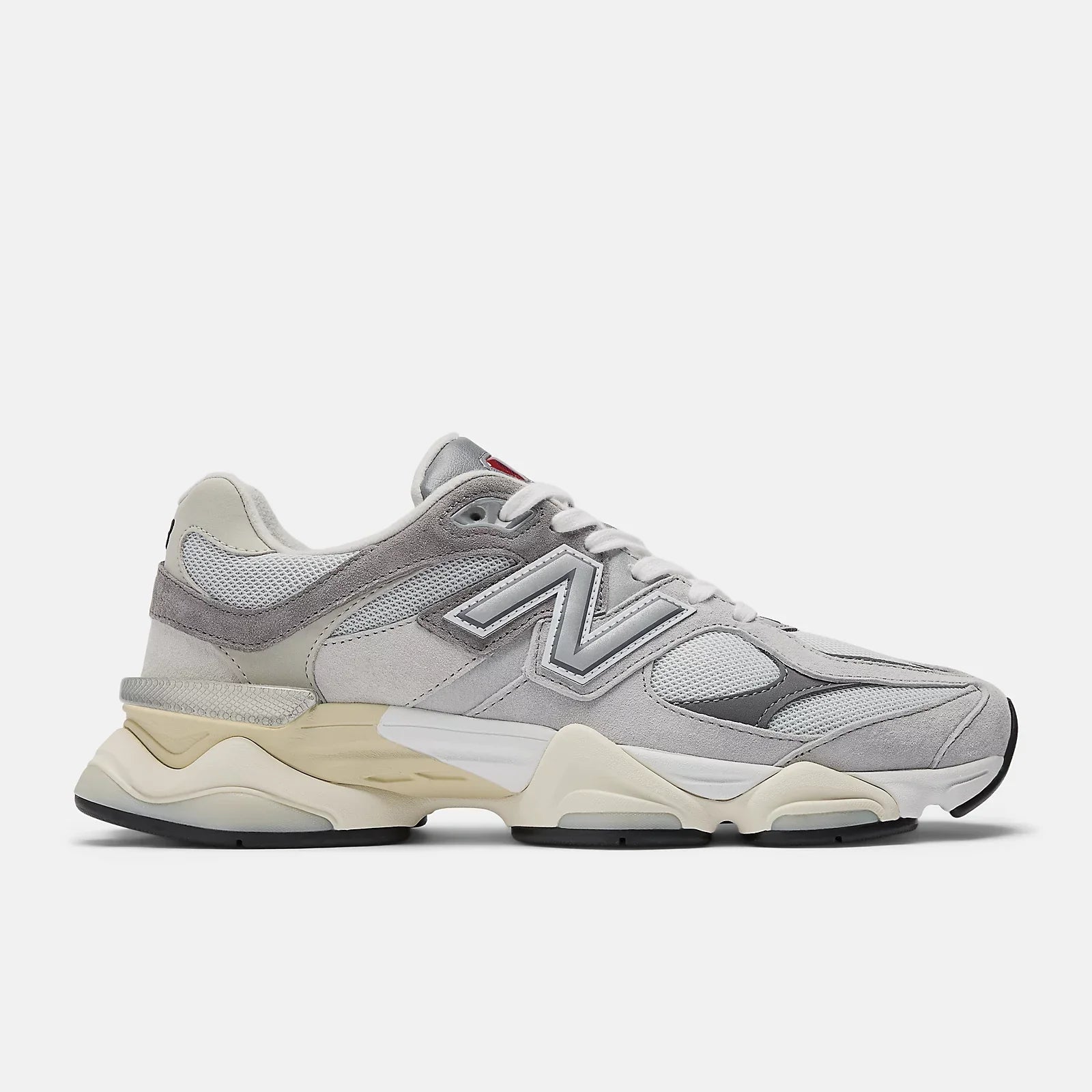New Balance 9060 RAIN CLOUD with CASTLEROCK and White