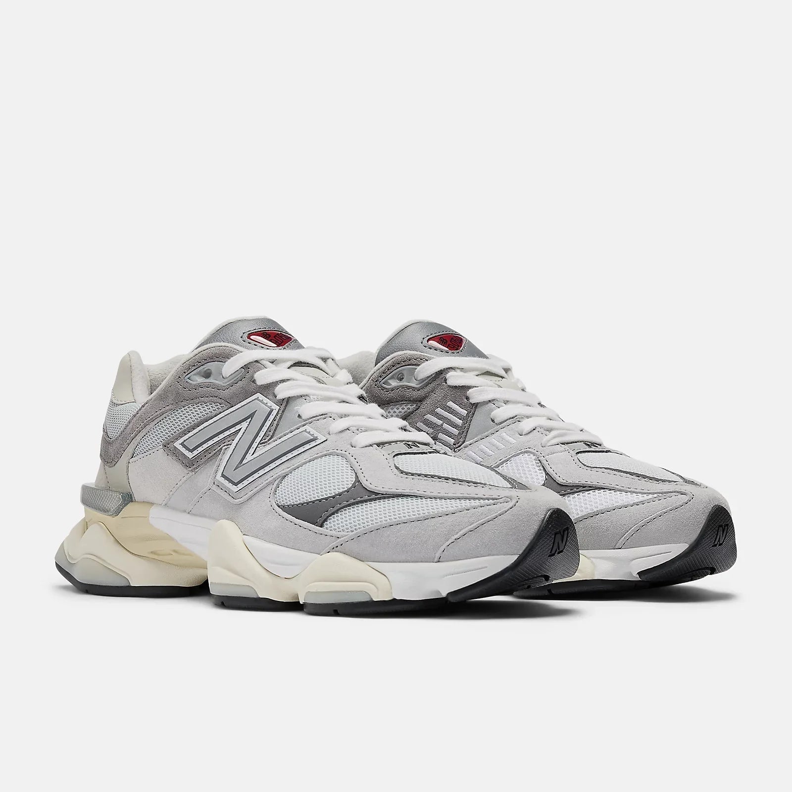 New Balance 9060 RAIN CLOUD with CASTLEROCK and White