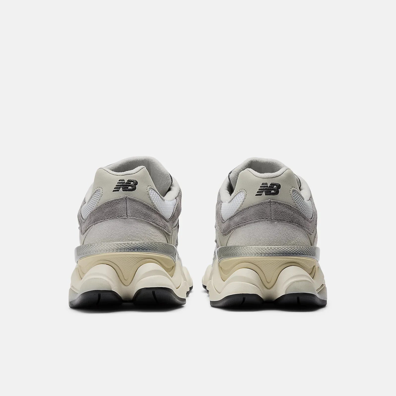 New Balance 9060 RAIN CLOUD with CASTLEROCK and White